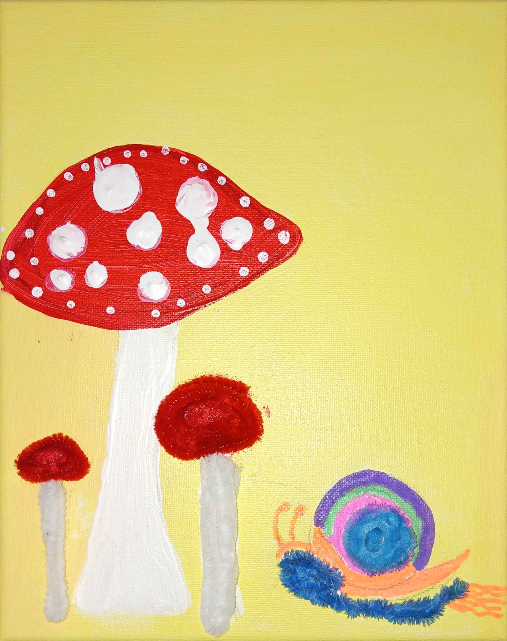 The mushroom and the snail